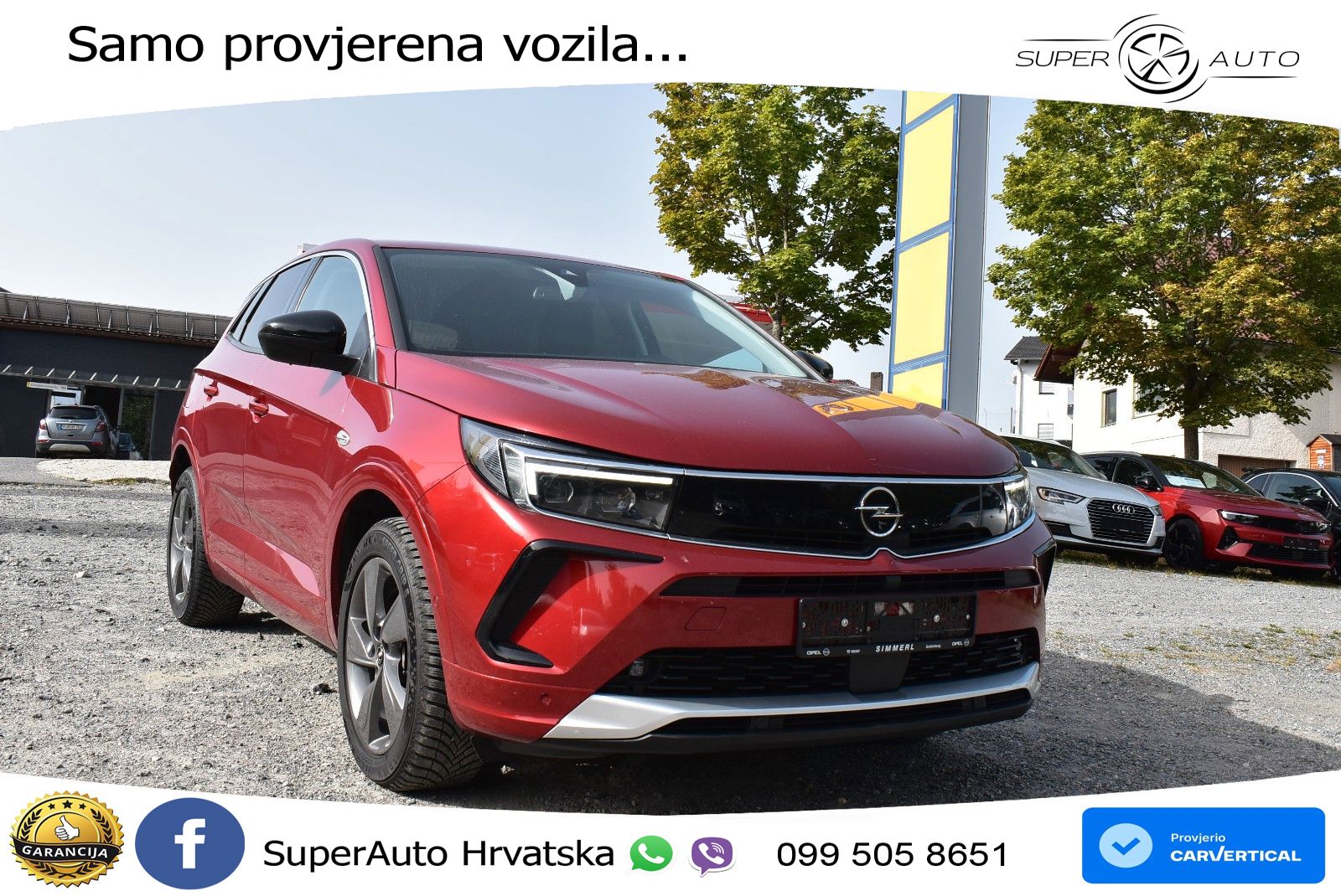 Opel Grandland 1.2i Turbo (130 KS) Automatic Elegance LED+GR SJED+ACC