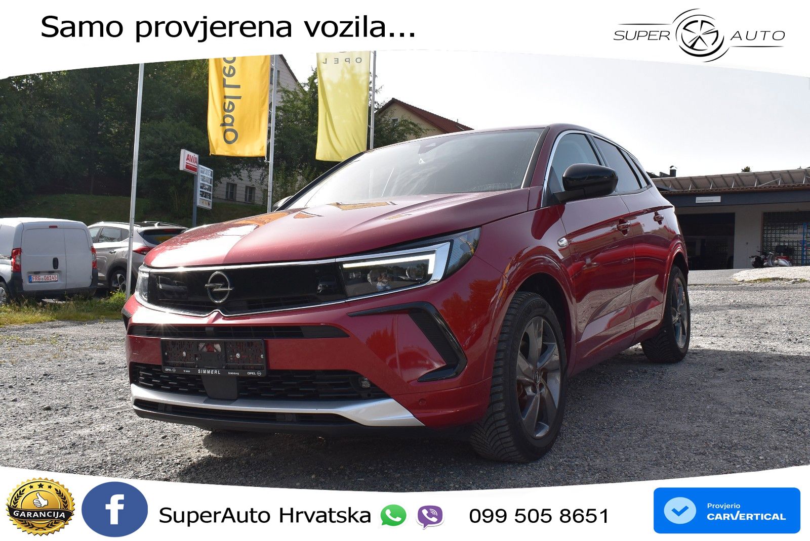 Opel Grandland 1.2i Turbo (130 KS) Automatic Elegance LED+GR SJED+ACC