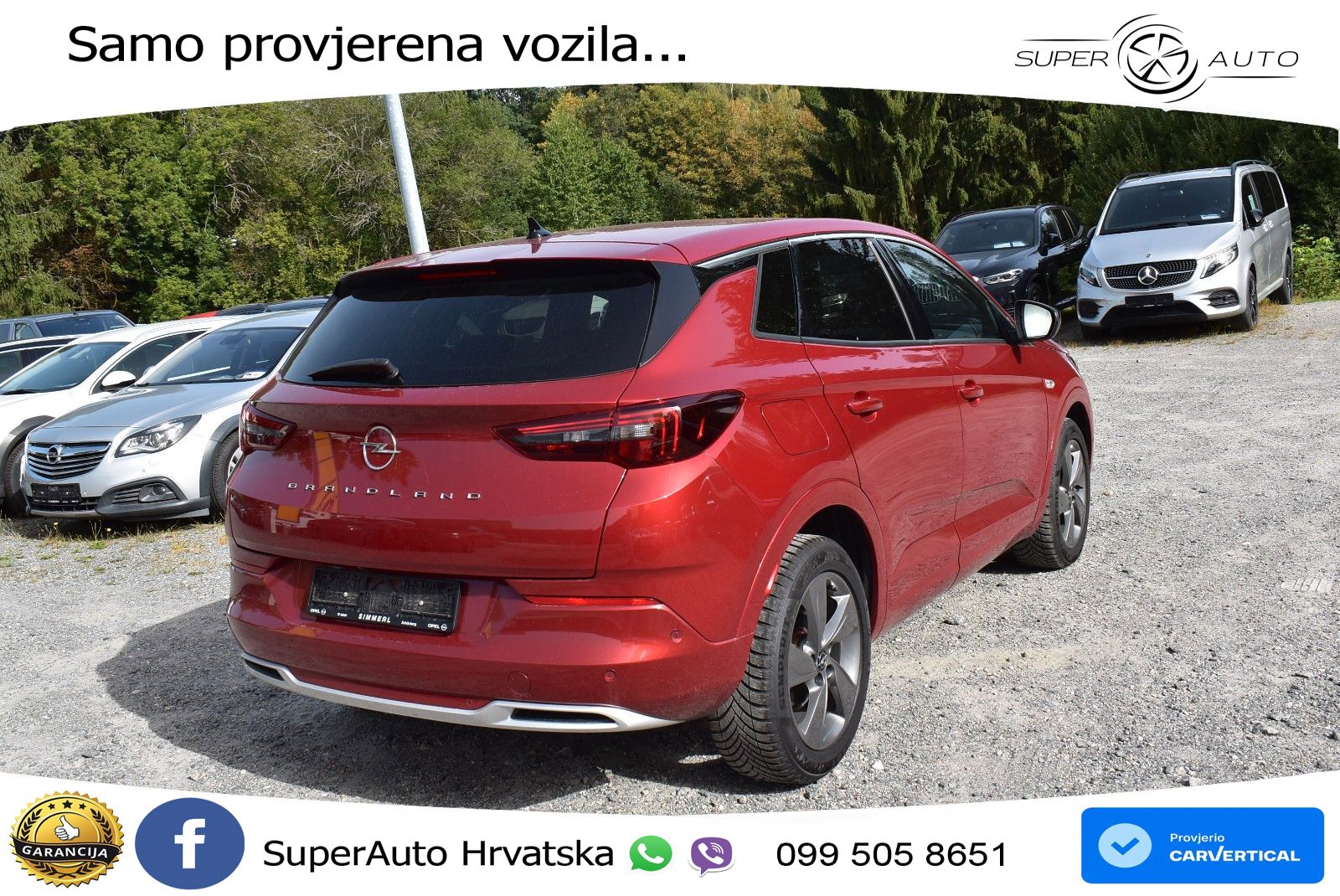 Opel Grandland 1.2i Turbo (130 KS) Automatic Elegance LED+GR SJED+ACC