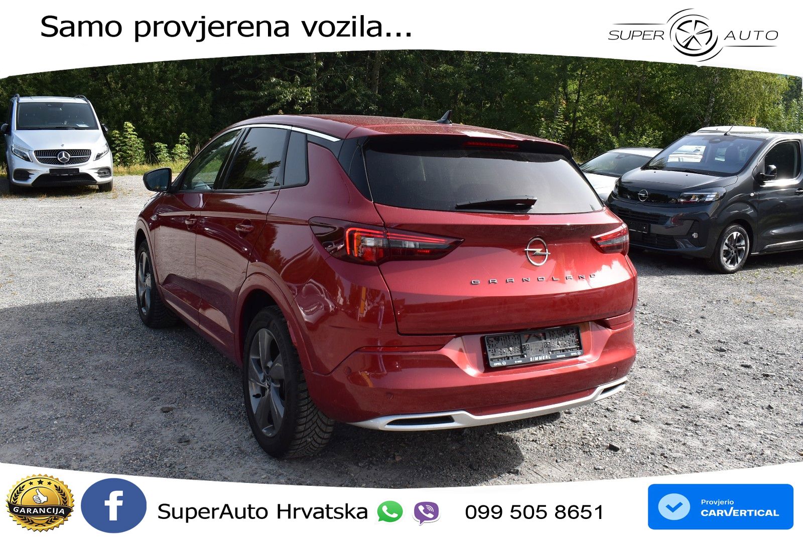 Opel Grandland 1.2i Turbo (130 KS) Automatic Elegance LED+GR SJED+ACC
