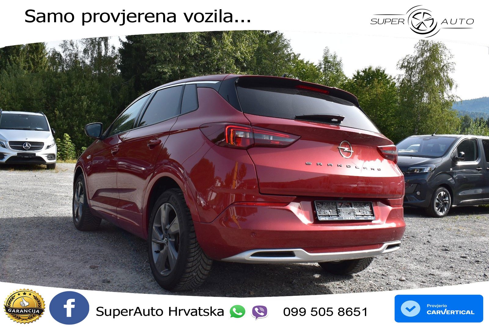 Opel Grandland 1.2i Turbo (130 KS) Automatic Elegance LED+GR SJED+ACC