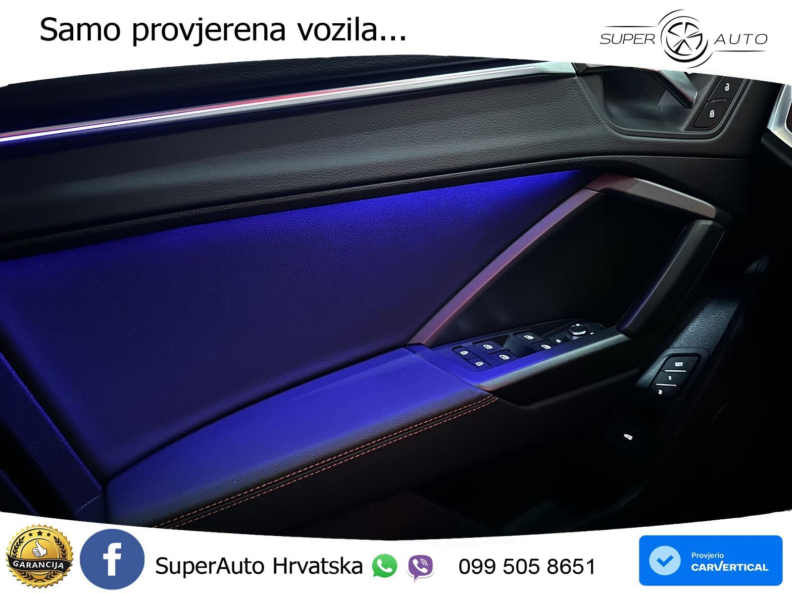 Audi Q3 40 TFSI (190 KS) quattro S tronic S line LED+GR SJED+ACC