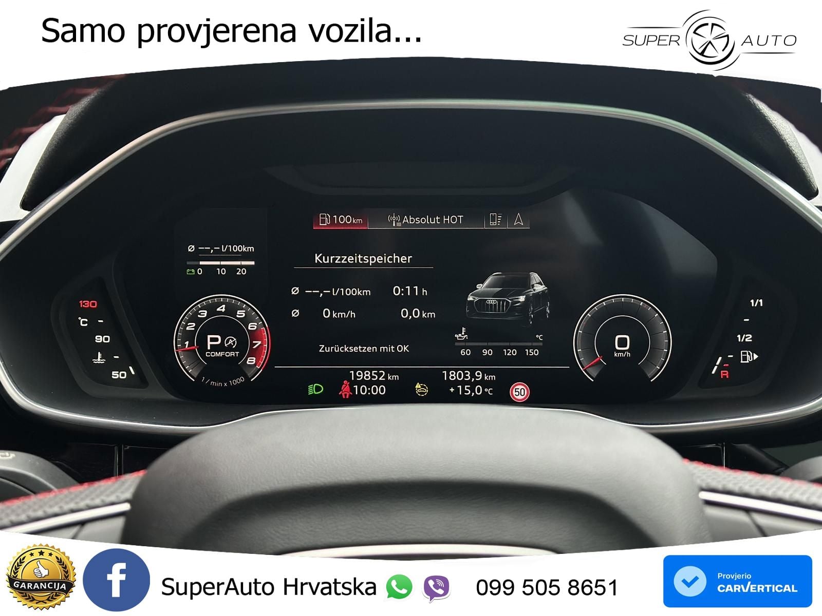 Audi Q3 40 TFSI (190 KS) quattro S tronic S line LED+GR SJED+ACC