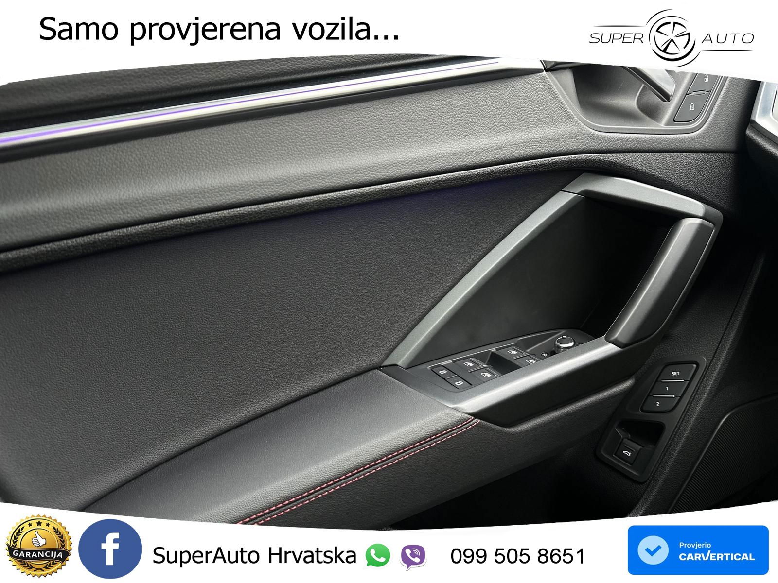 Audi Q3 40 TFSI (190 KS) quattro S tronic S line LED+GR SJED+ACC