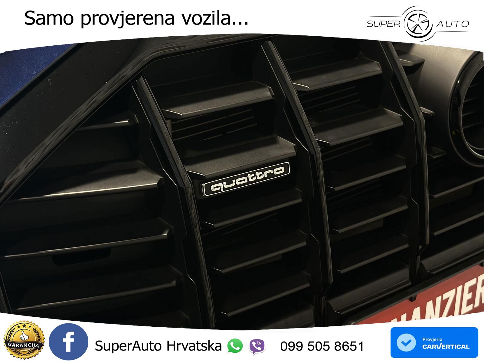 Audi Q3 40 TFSI (190 KS) quattro S tronic S line LED+GR SJED+ACC