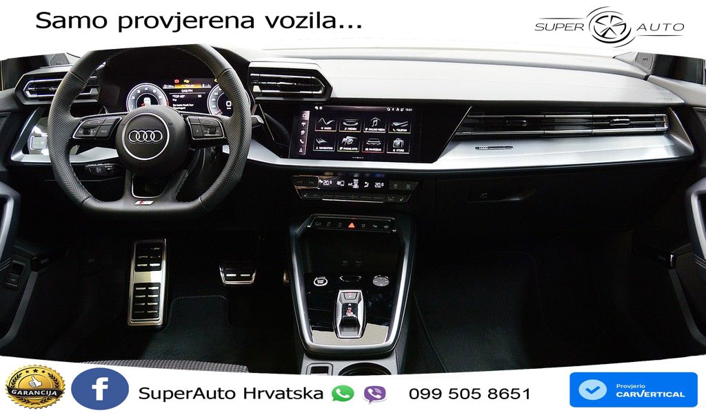 Audi A3 35 TFSI (150 KS) S tronic S line MATRIX+GR SJED+KAM