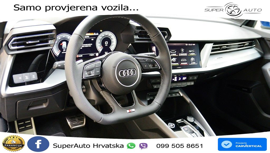 Audi A3 35 TFSI (150 KS) S tronic S line MATRIX+GR SJED+KAM