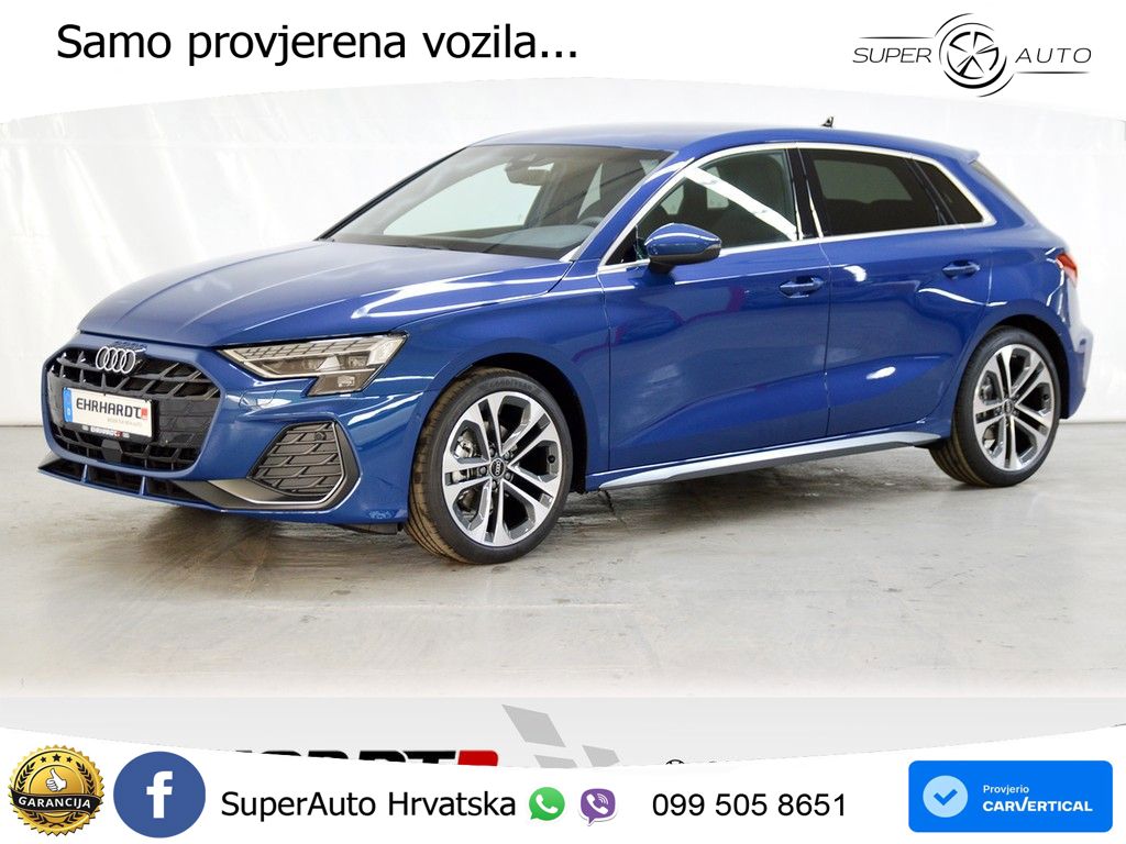 Audi A3 35 TFSI (150 KS) S tronic S line MATRIX+GR SJED+KAM