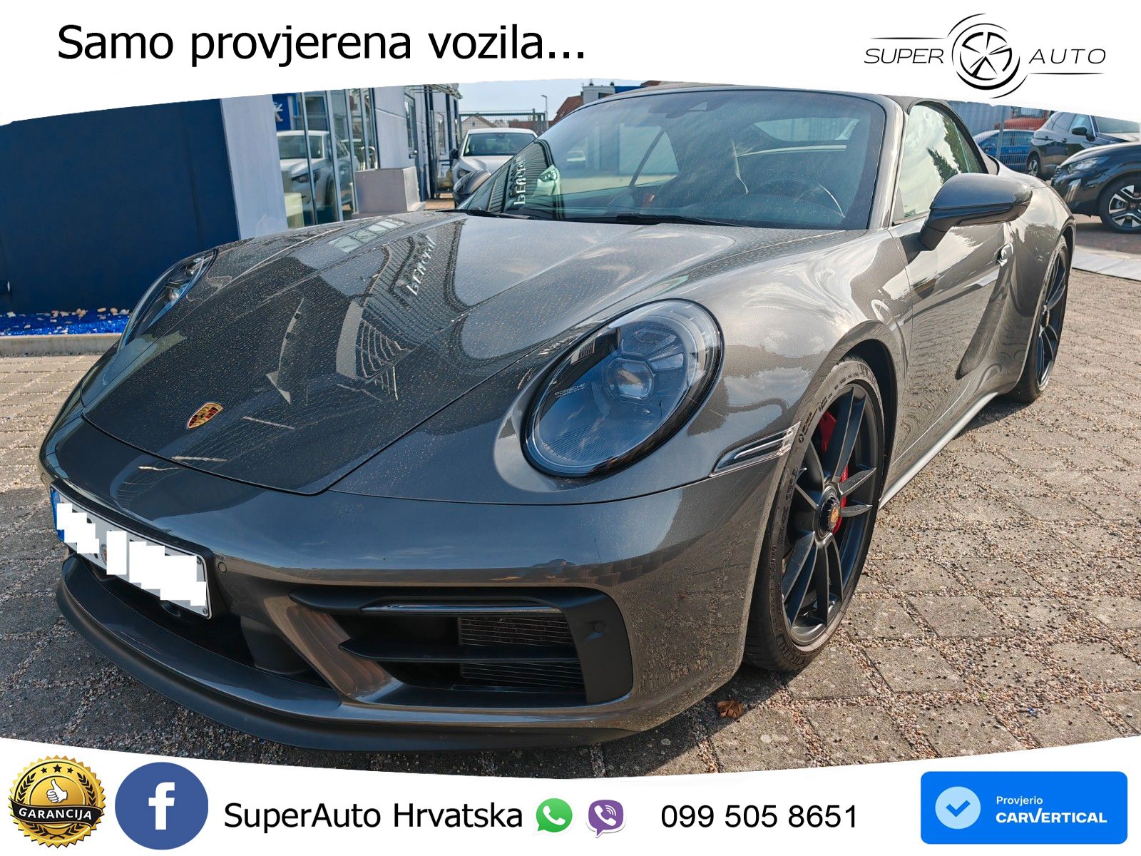 Porsche 911 Carrera GTS Cabriolet 3.0 (480 KS) PDK MATRIX+GR SJED+KAM