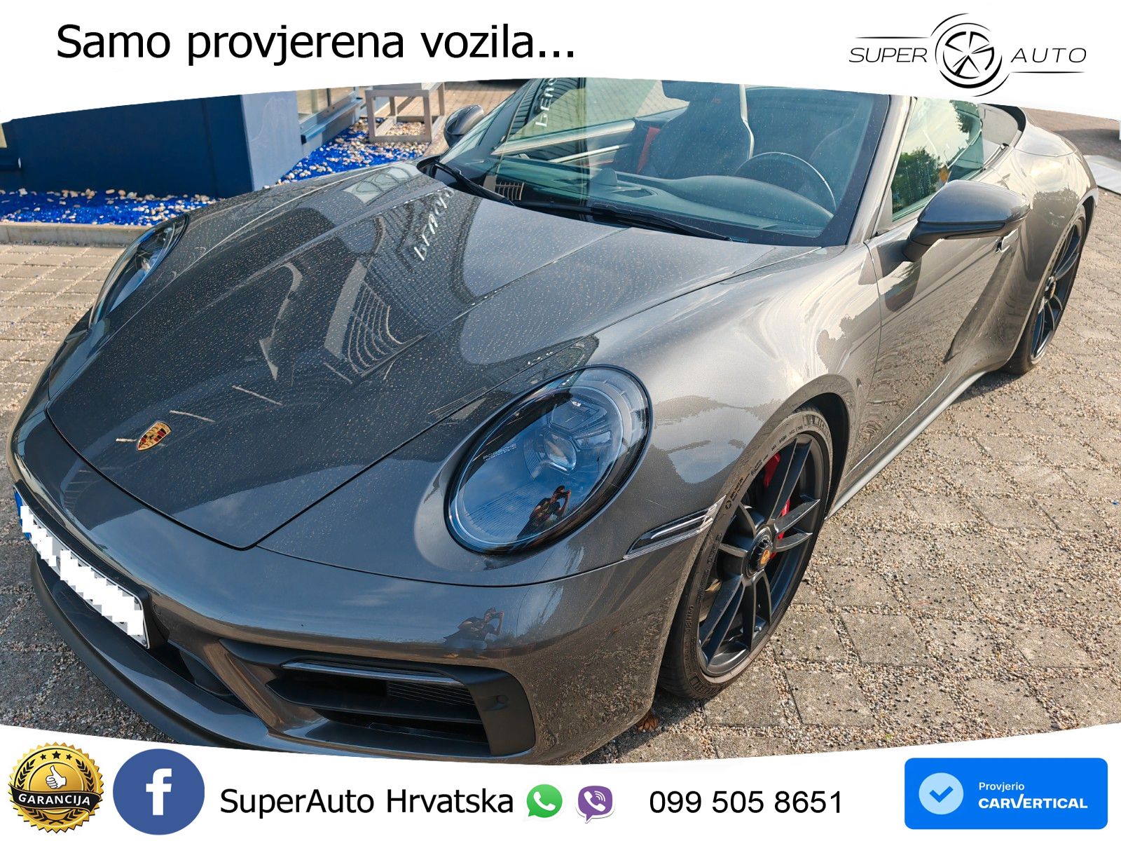 Porsche 911 Carrera GTS Cabriolet 3.0 (480 KS) PDK MATRIX+GR SJED+KAM