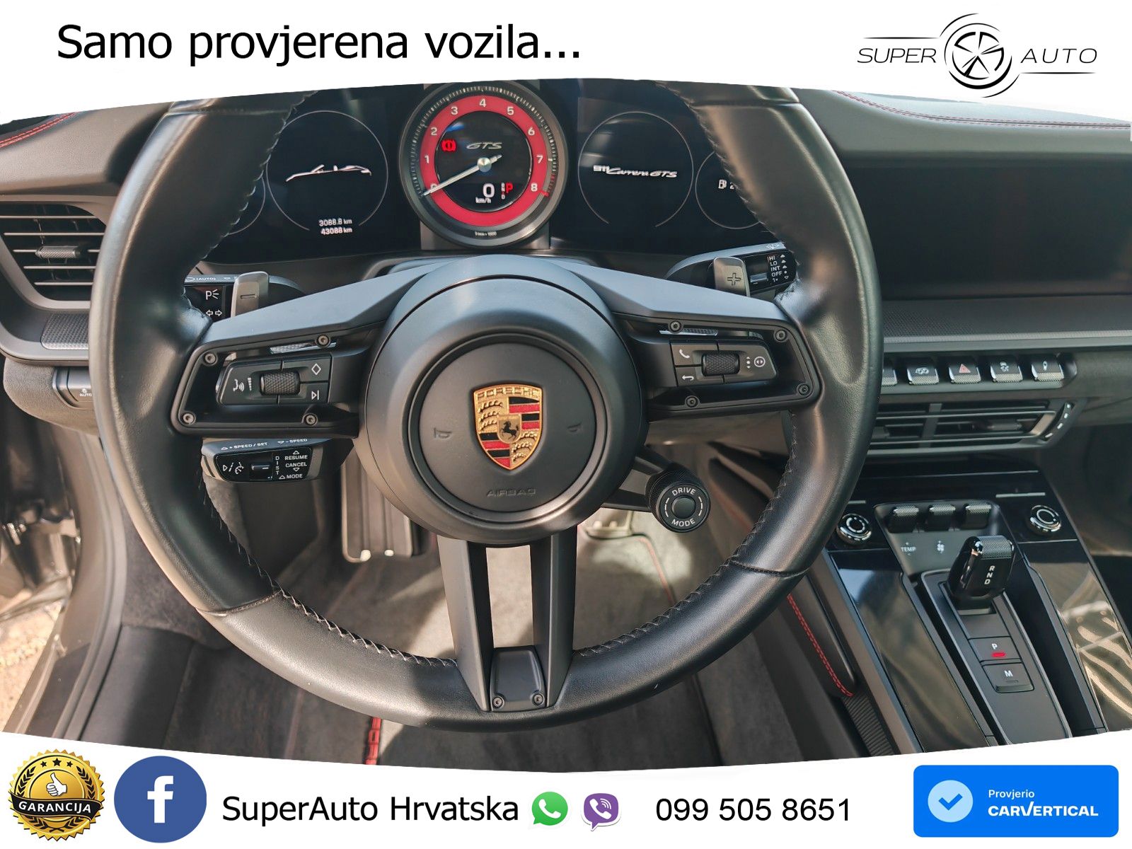 Porsche 911 Carrera GTS Cabriolet 3.0 (480 KS) PDK MATRIX+GR SJED+KAM