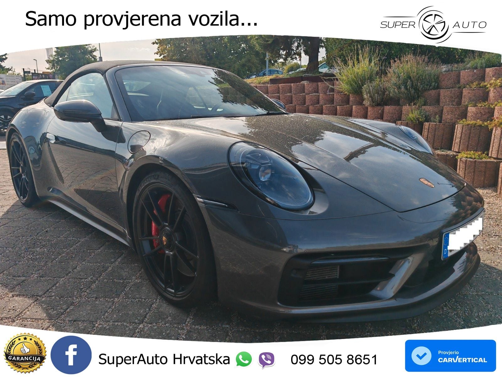 Porsche 911 Carrera GTS Cabriolet 3.0 (480 KS) PDK MATRIX+GR SJED+KAM