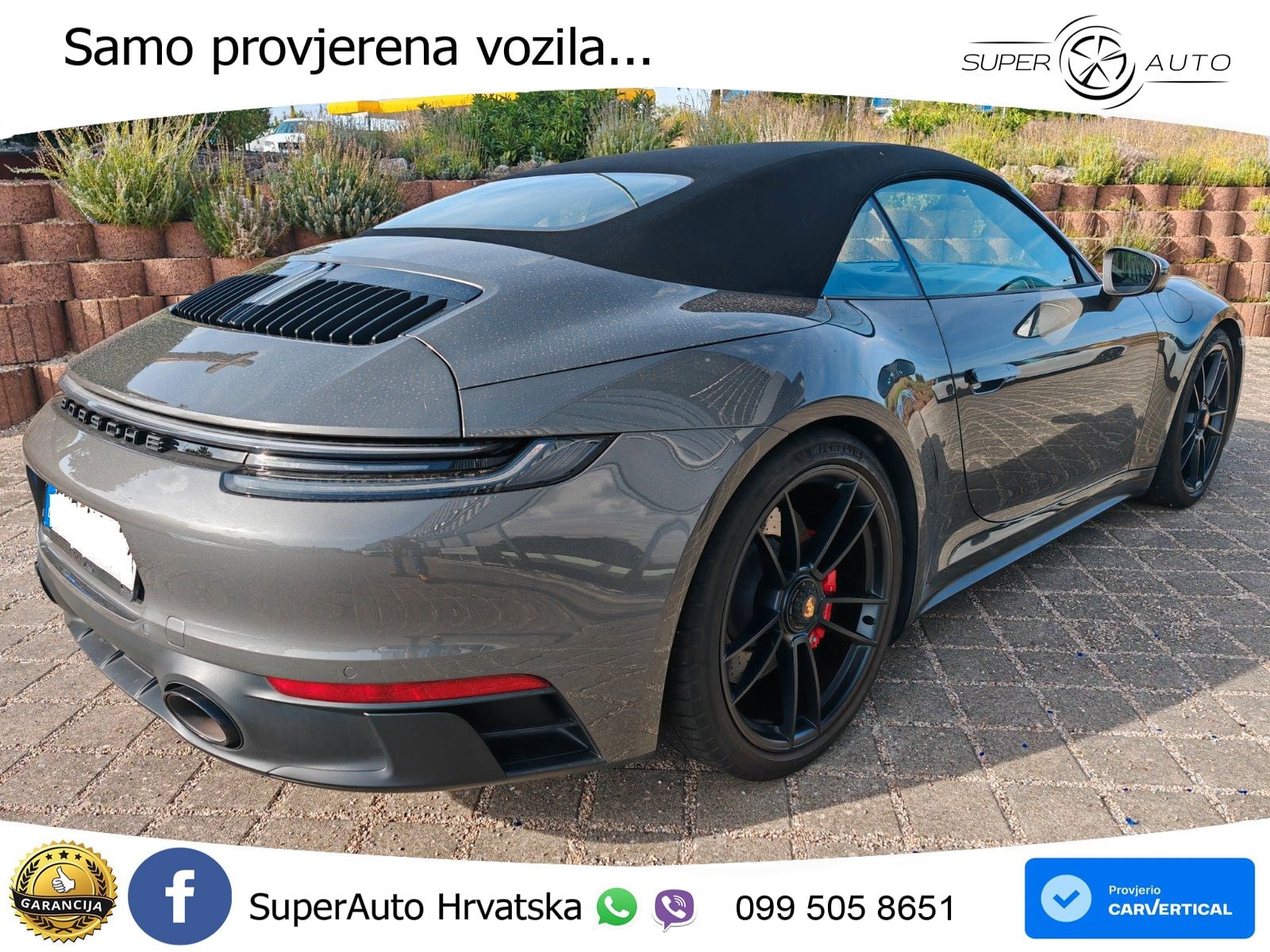 Porsche 911 Carrera GTS Cabriolet 3.0 (480 KS) PDK MATRIX+GR SJED+KAM