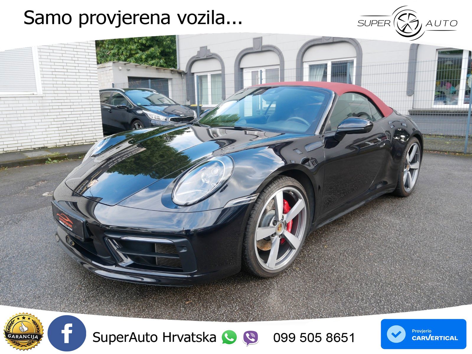 Porsche 911 Carrera S Cabriolet 3.0 (450 KS) PDK MATRIX+GR SJED+KAM