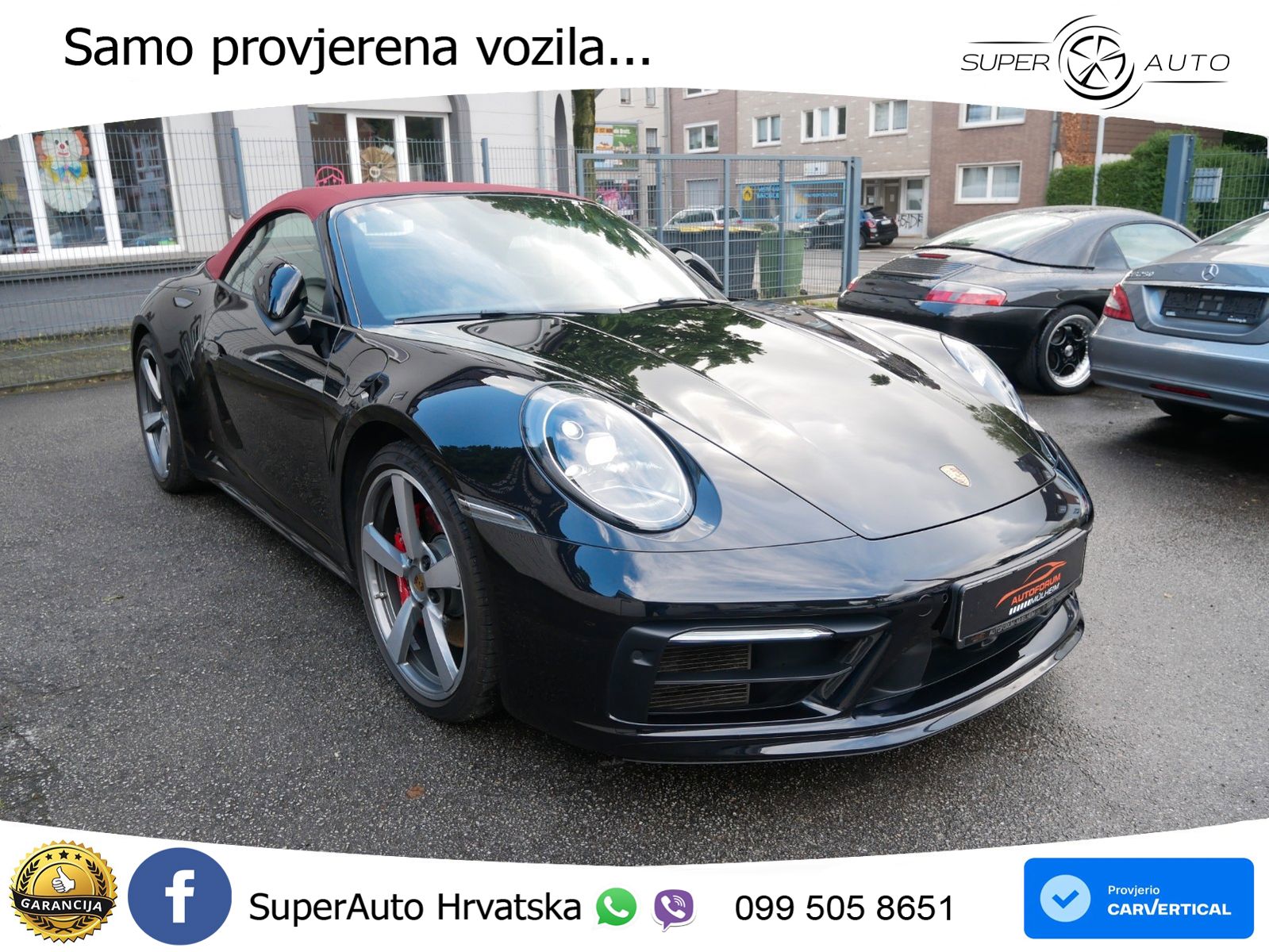 Porsche 911 Carrera S Cabriolet 3.0 (450 KS) PDK MATRIX+GR SJED+KAM