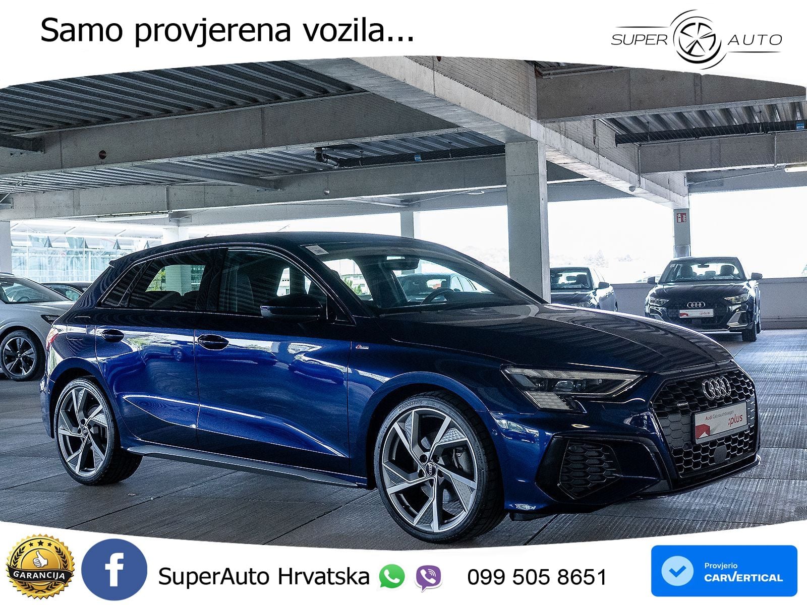 Audi A3 40 TFSI (190 KS) quattro S tronic S line