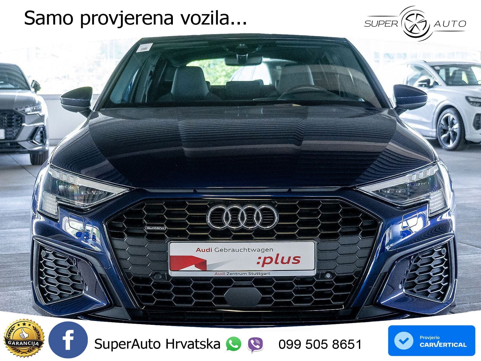 Audi A3 40 TFSI (190 KS) quattro S tronic S line