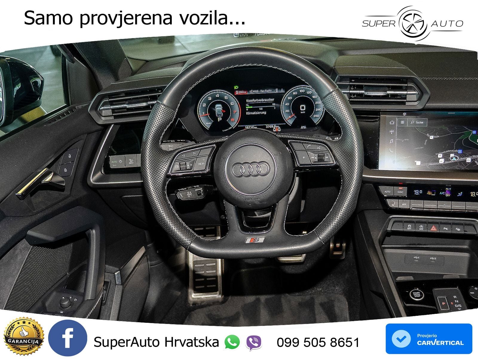 Audi A3 40 TFSI (190 KS) quattro S tronic S line