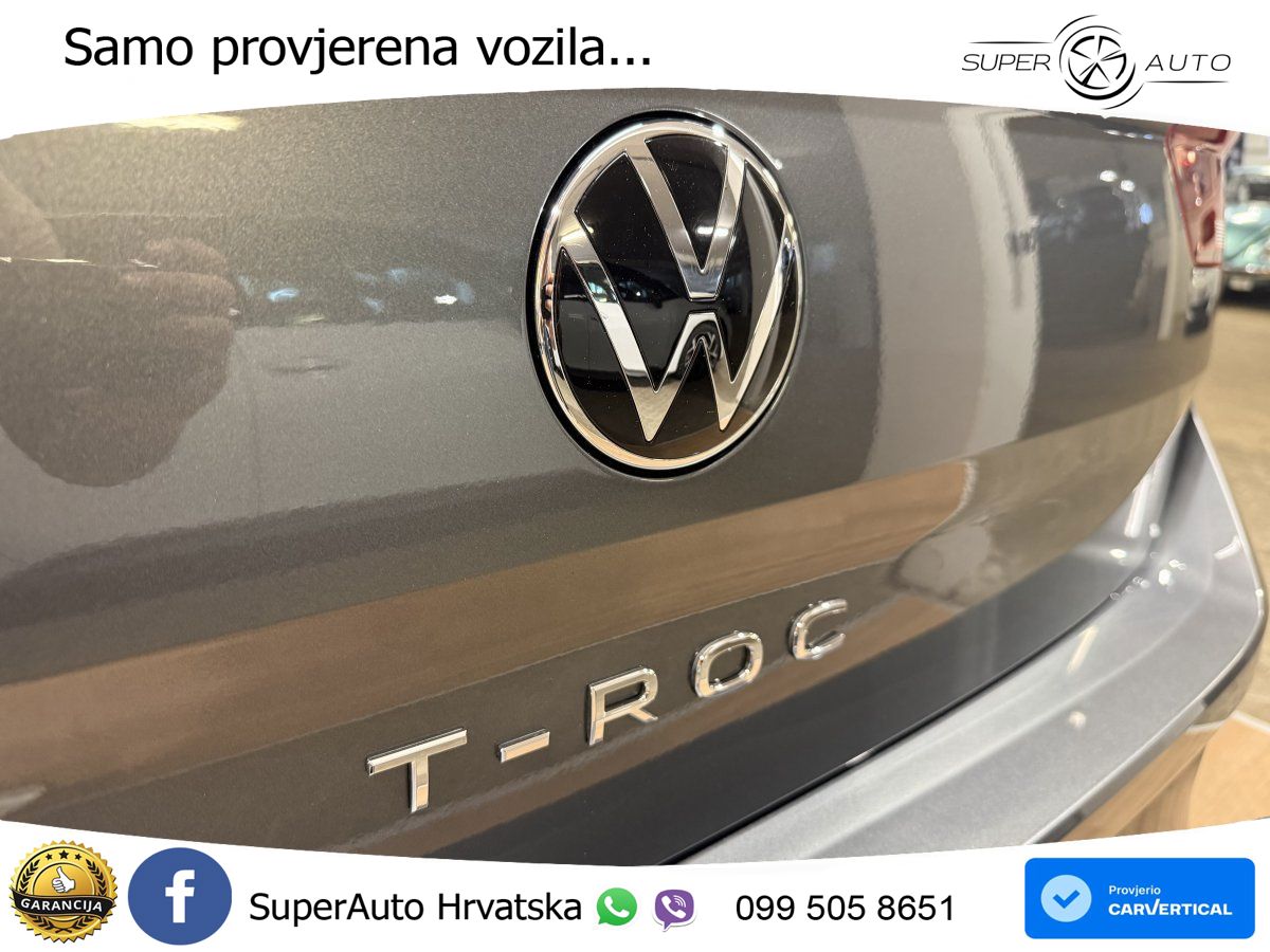Volkswagen T-Roc 1.5 TSI (150 KS) DSG LED+GR SJED+ACC