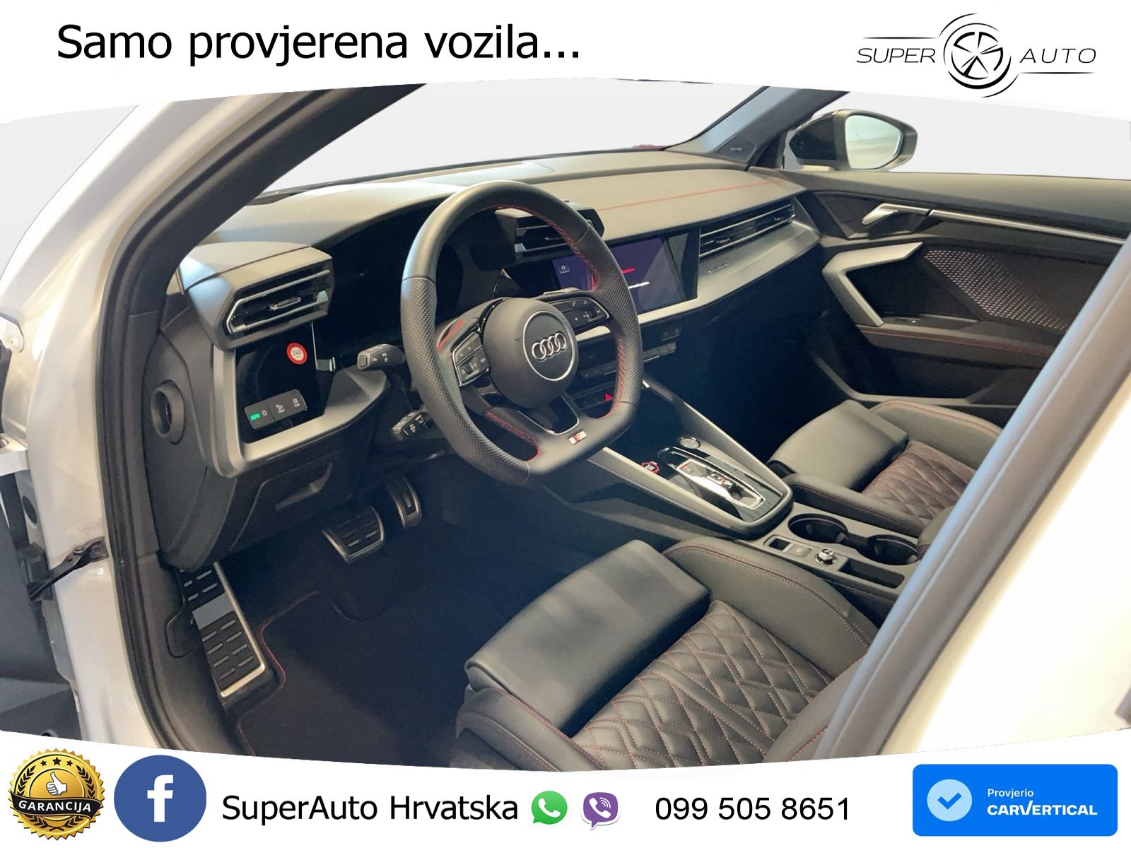 Audi S3 2.0 TFSI (333 KS) quattro S tronic LED+GR SJED+ACC