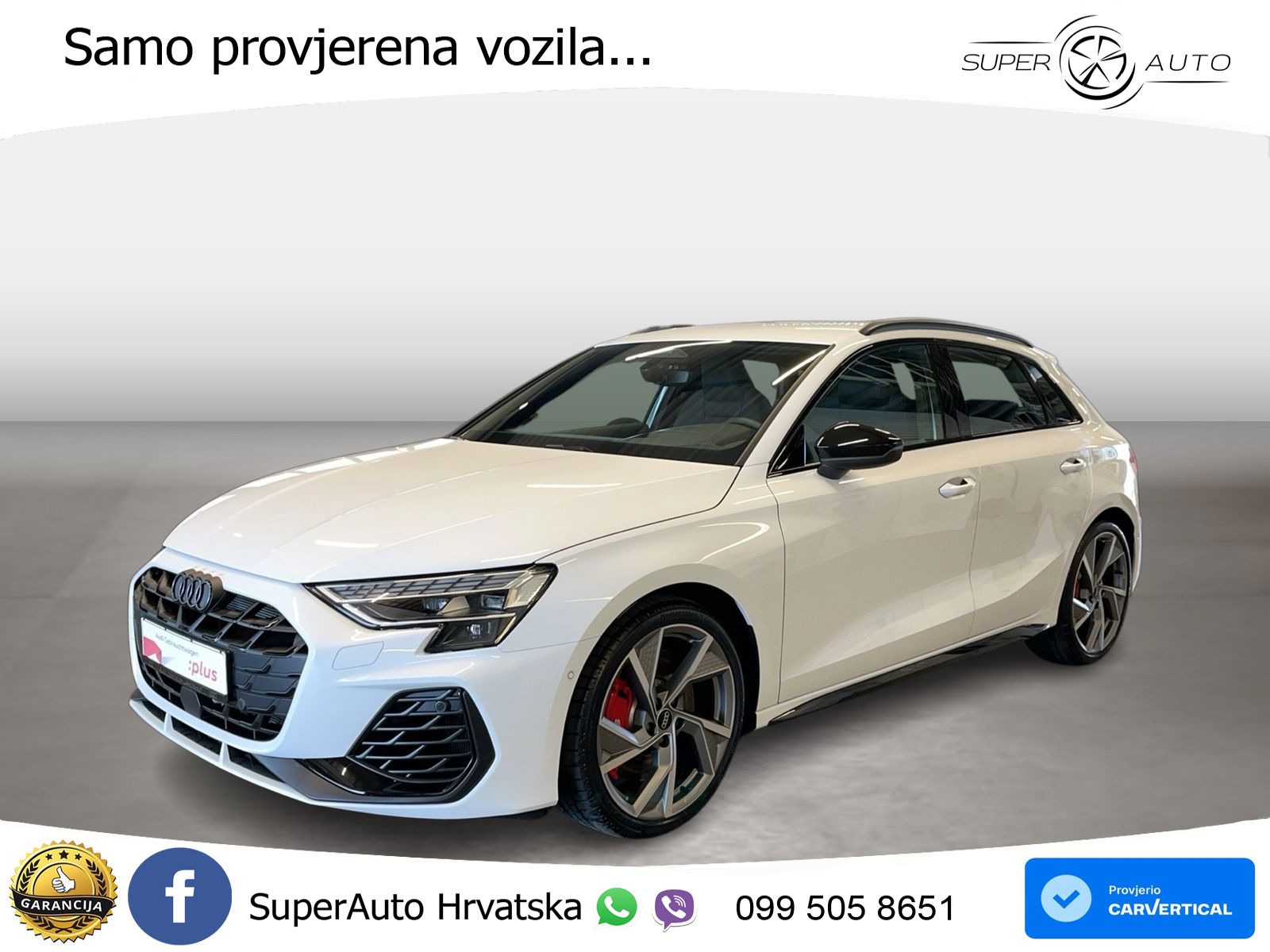 Audi S3 2.0 TFSI (333 KS) quattro S tronic LED+GR SJED+ACC