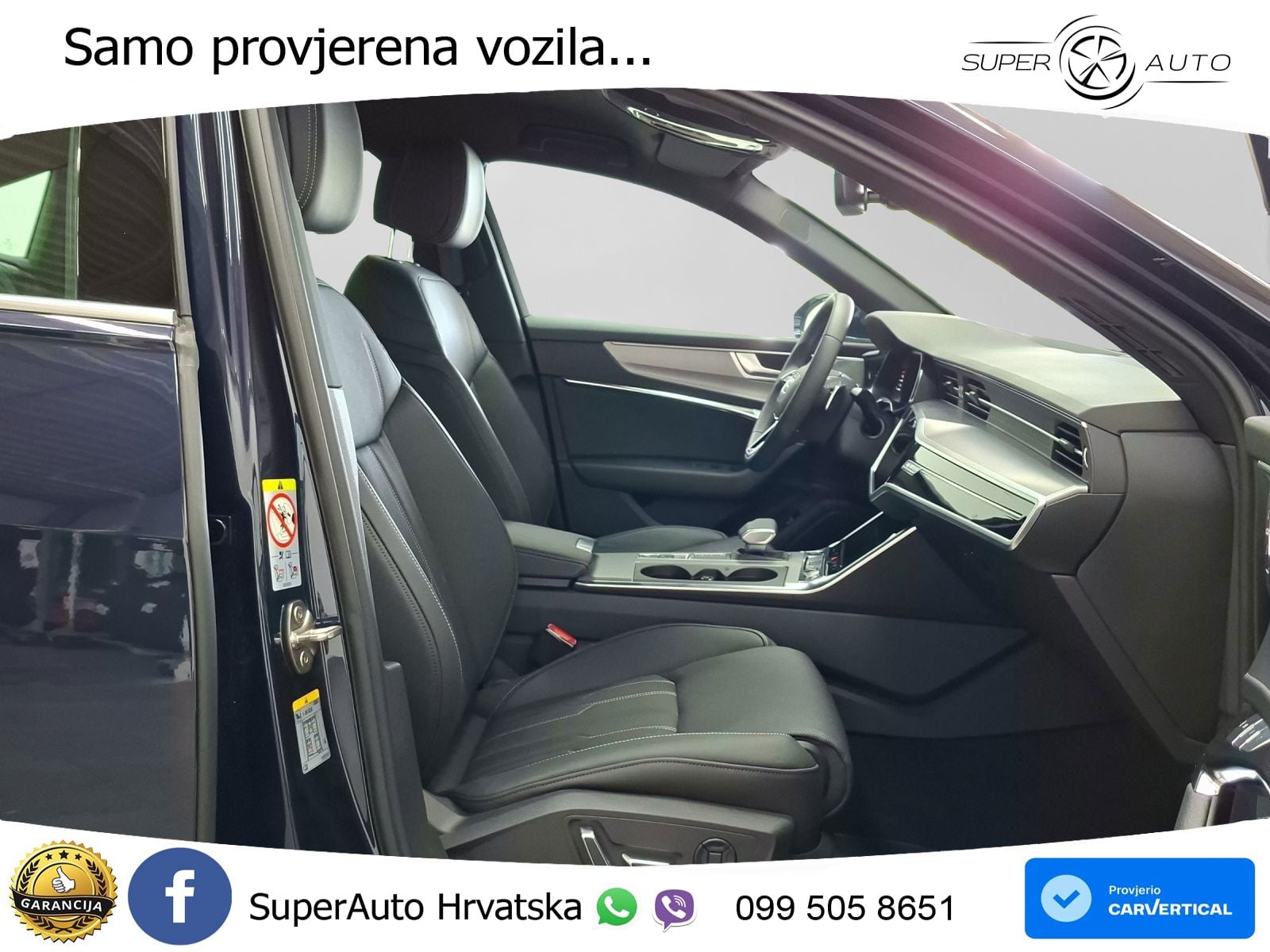 Audi A6 50 TDI V6 (286 KS) quattro tiptronic S line ZRAČNI+ACC+4xGR SJED+KAM