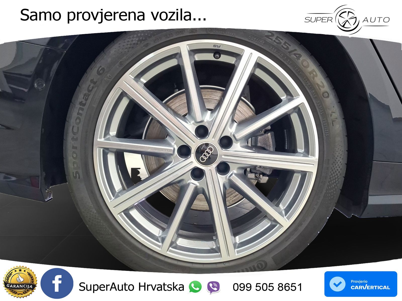Audi A6 50 TDI V6 (286 KS) quattro tiptronic S line ZRAČNI+ACC+4xGR SJED+KAM