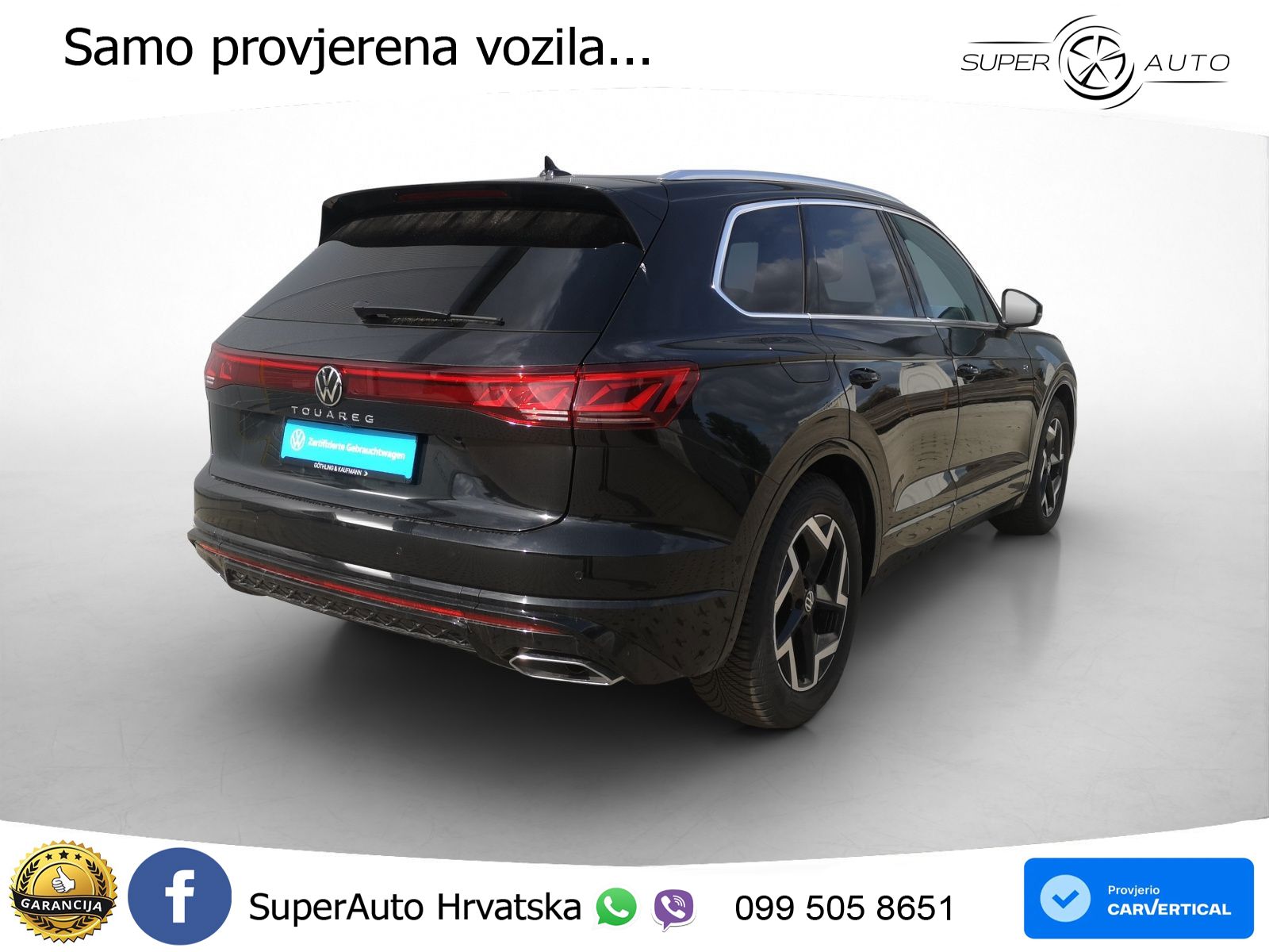 Volkswagen Touareg 3.0 V6 TDI (231 KS) 4MOTION Tiptronic ZRAČNI+ACC+4xGR SJED+KAM