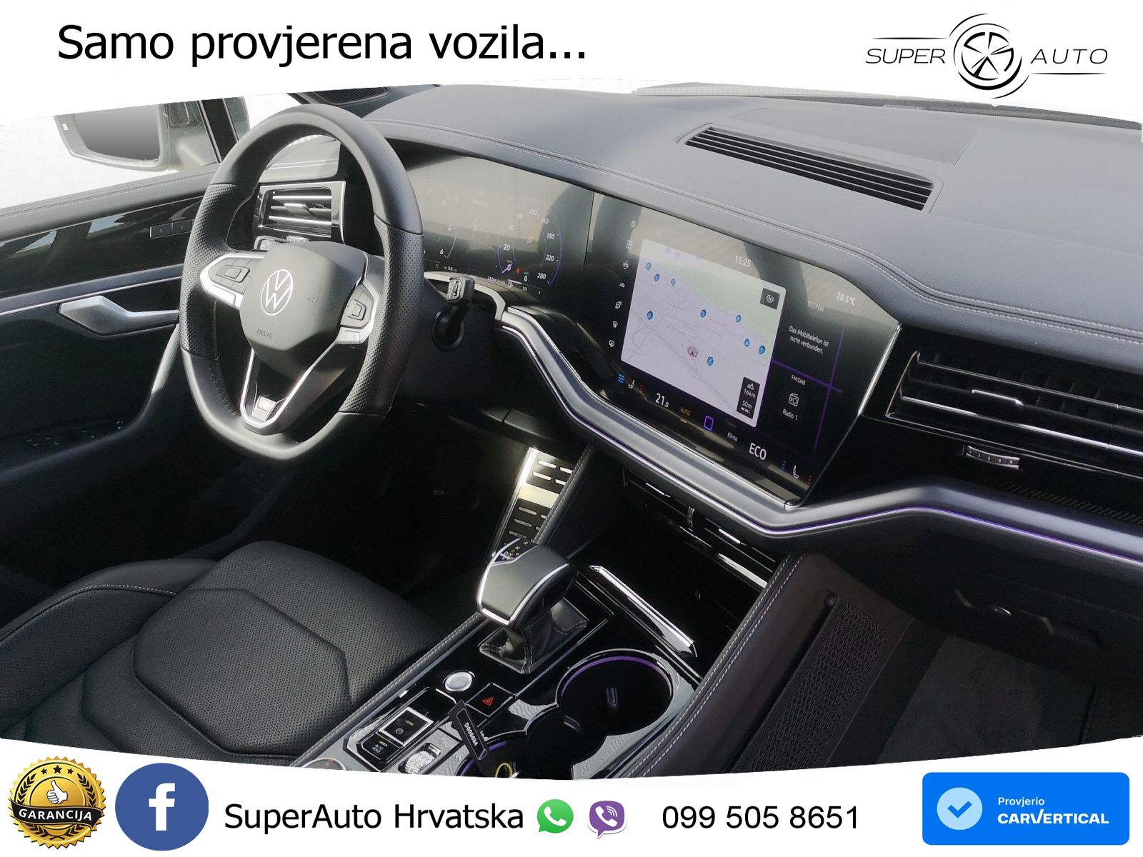 Volkswagen Touareg 3.0 V6 TDI (231 KS) 4MOTION Tiptronic ZRAČNI+ACC+4xGR SJED+KAM