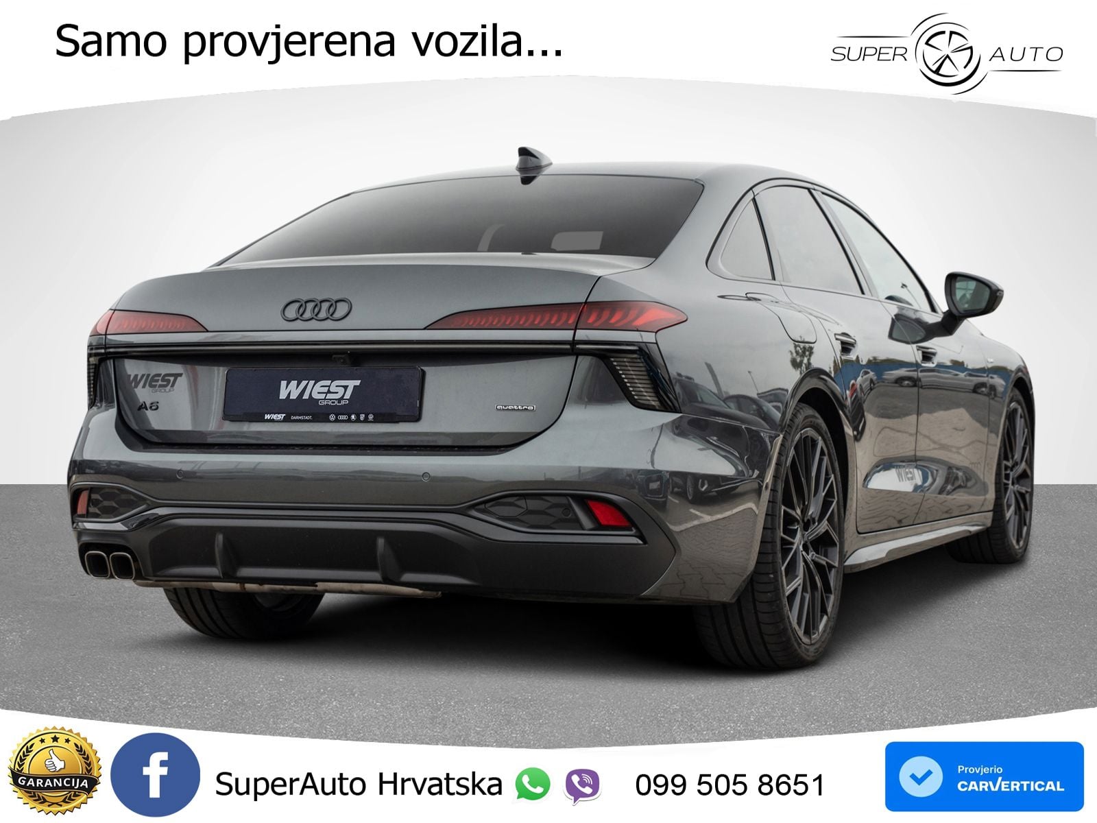 Audi A6 2.0 TDI (204 KS) quattro S tronic