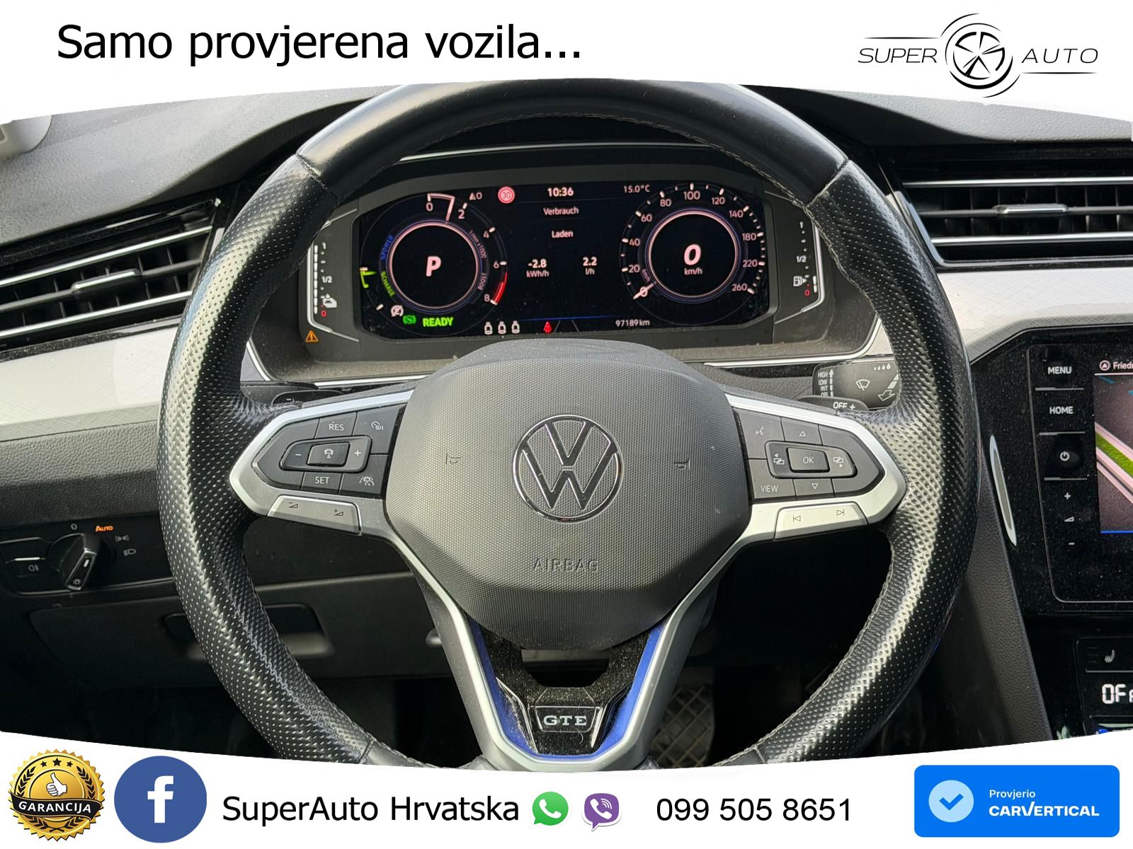 Volkswagen Passat Variant GTE 1.4 TSI (218 KS) DSG LED+GR SJED+ACC