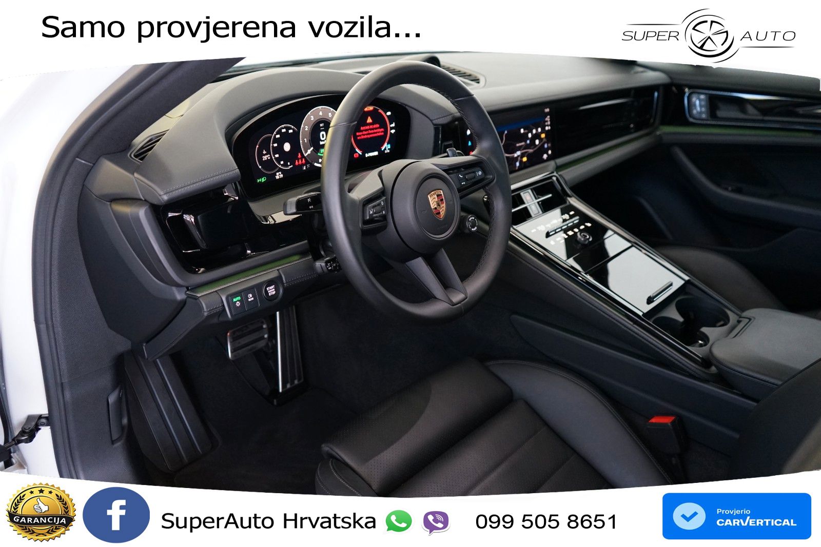 Porsche Panamera 4 2.9 V6 (470 KS) E-Hybrid PDK ACC+HEAD+4xGR SJED+360+PANO