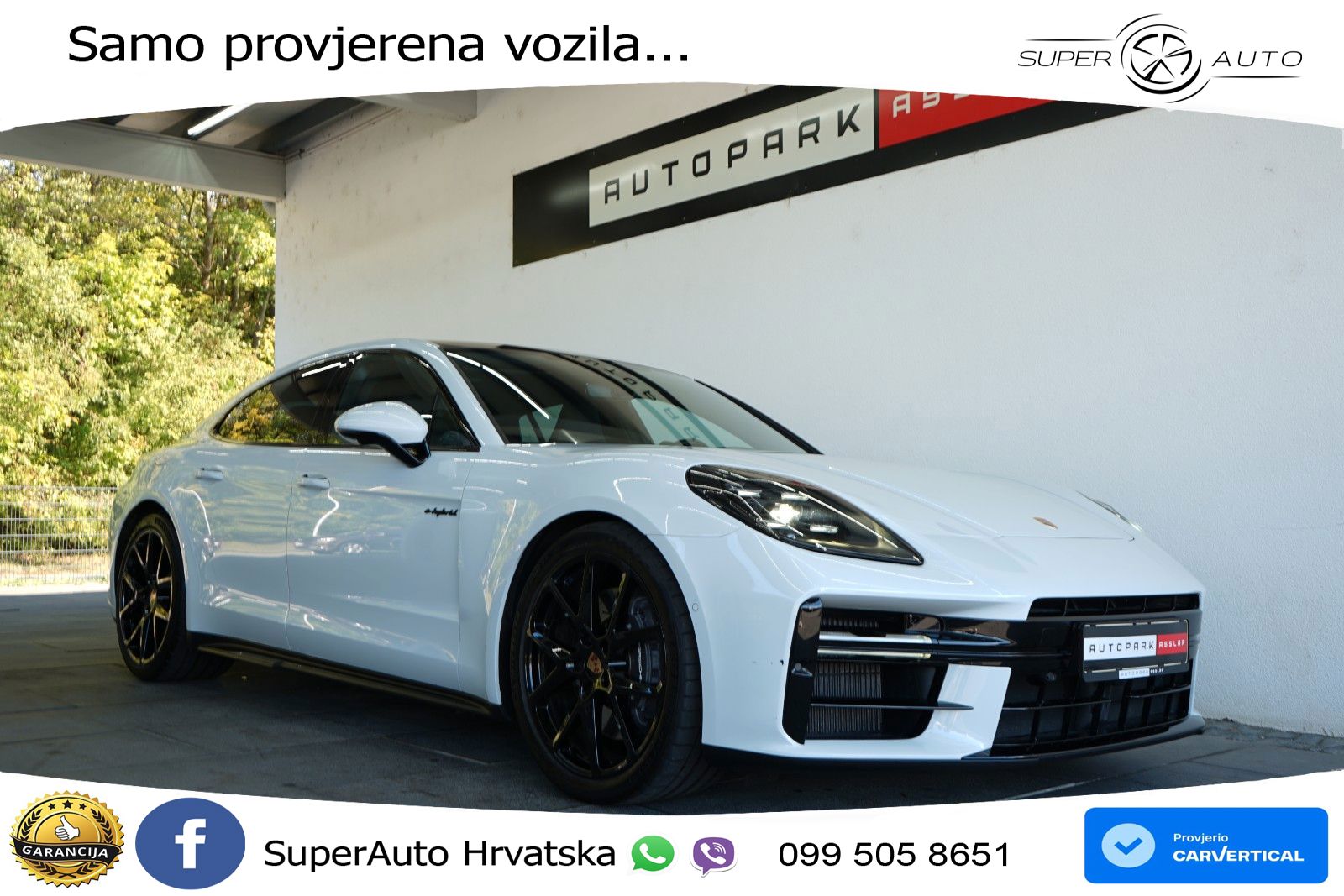 Porsche Panamera 4 2.9 V6 (470 KS) E-Hybrid PDK ACC+HEAD+4xGR SJED+360+PANO