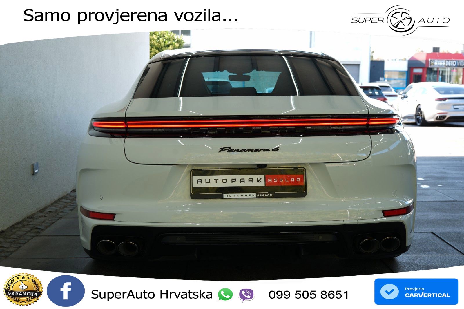 Porsche Panamera 4 2.9 V6 (470 KS) E-Hybrid PDK ACC+HEAD+4xGR SJED+360+PANO
