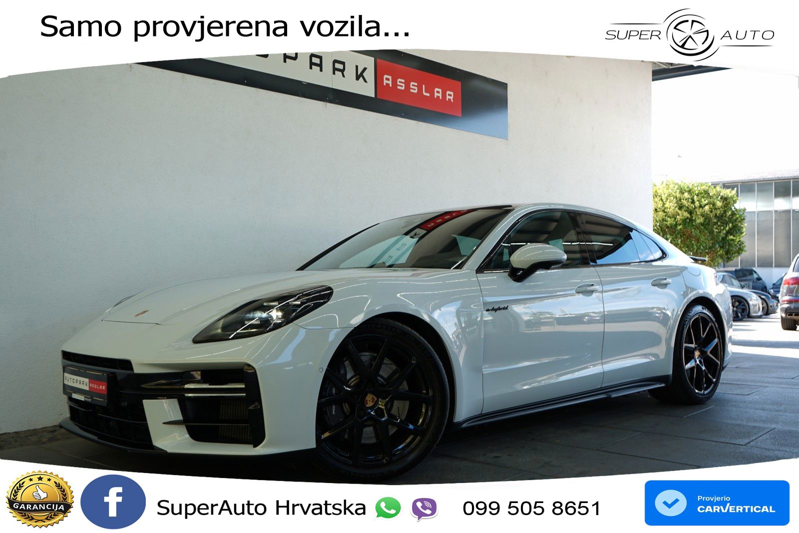 Porsche Panamera 4 2.9 V6 (470 KS) E-Hybrid PDK ACC+HEAD+4xGR SJED+360+PANO