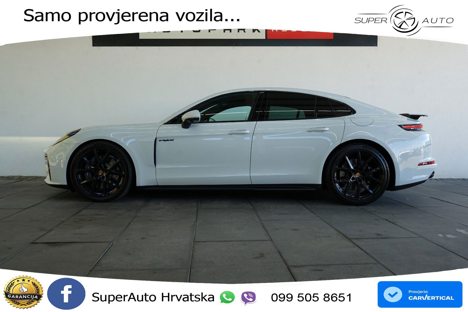 Porsche Panamera 4 2.9 V6 (470 KS) E-Hybrid PDK ACC+HEAD+4xGR SJED+360+PANO