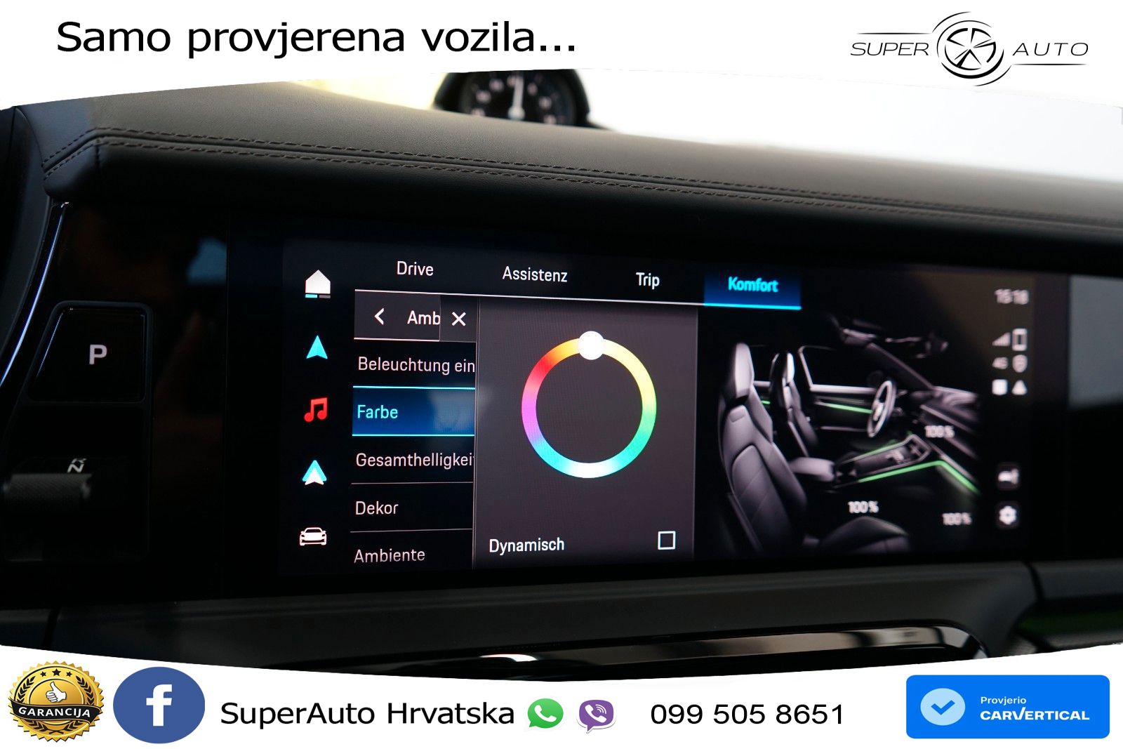 Porsche Panamera 4 2.9 V6 (470 KS) E-Hybrid PDK ACC+HEAD+4xGR SJED+360+PANO