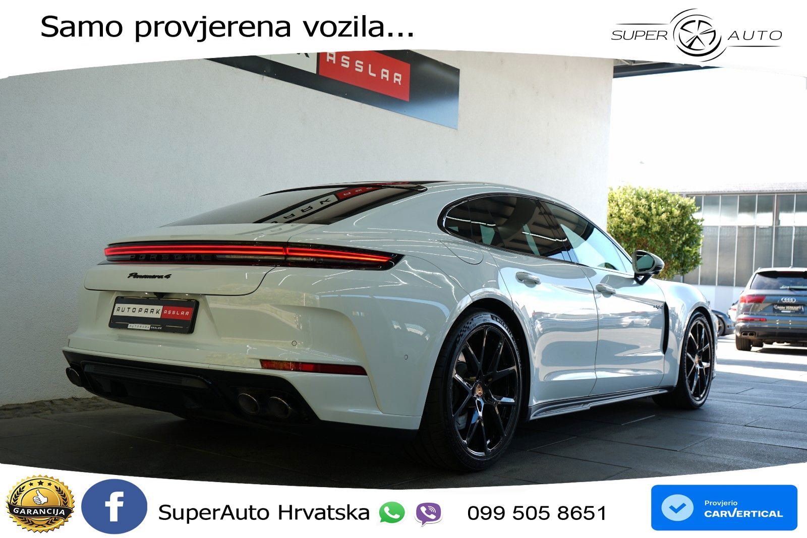 Porsche Panamera 4 2.9 V6 (470 KS) E-Hybrid PDK ACC+HEAD+4xGR SJED+360+PANO