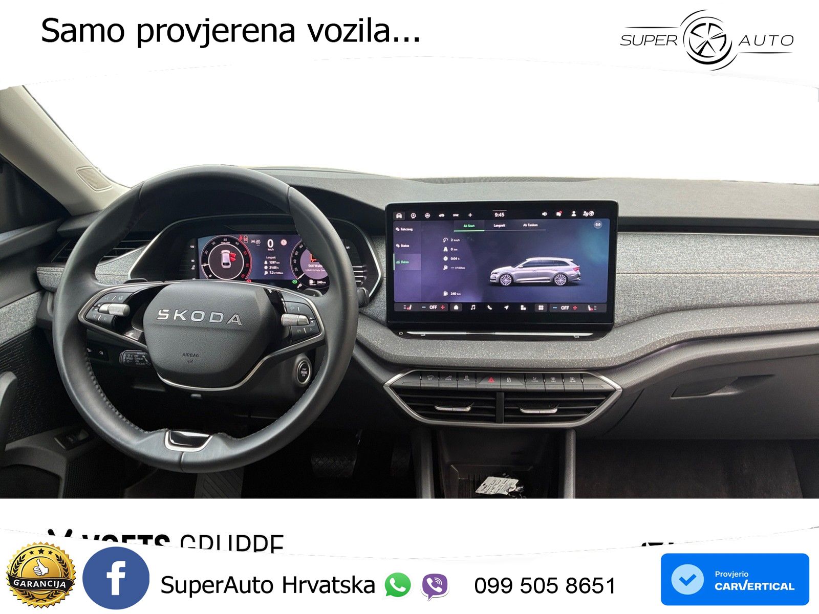 Škoda Octavia Combi 2.0 TDI (150 KS) DSG MATRIX+GR SJED+KAM
