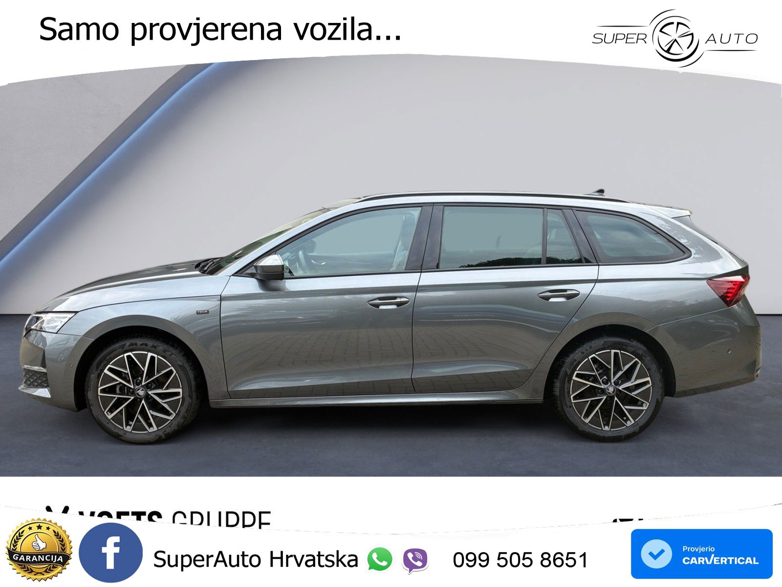 Škoda Octavia Combi 2.0 TDI (150 KS) DSG MATRIX+GR SJED+KAM