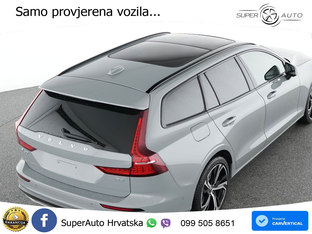Volvo V60 2.0 B4 Benzin DCT ACC+HEAD+4xGR SJED+360+PANO