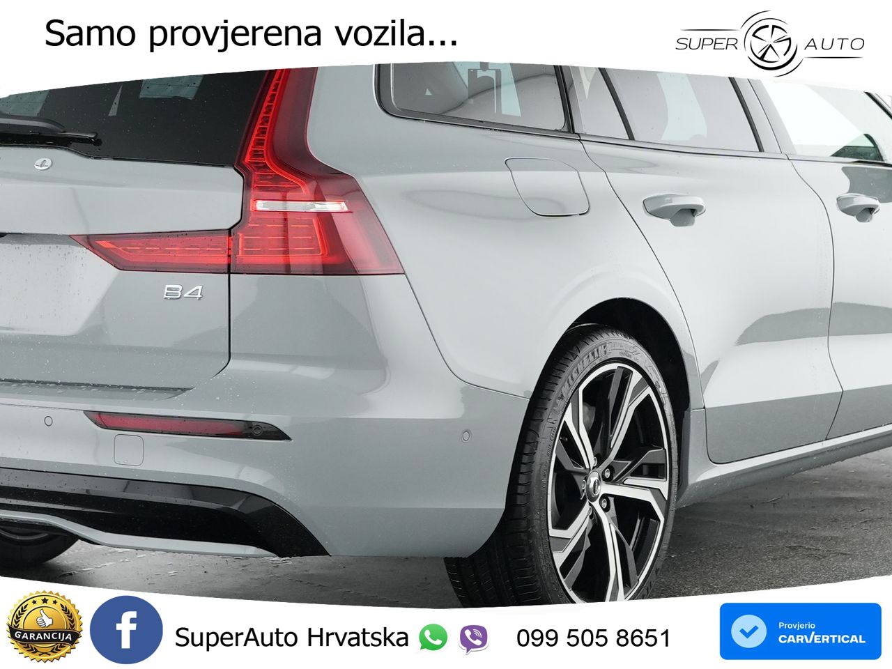 Volvo V60 2.0 B4 Benzin DCT ACC+HEAD+4xGR SJED+360+PANO