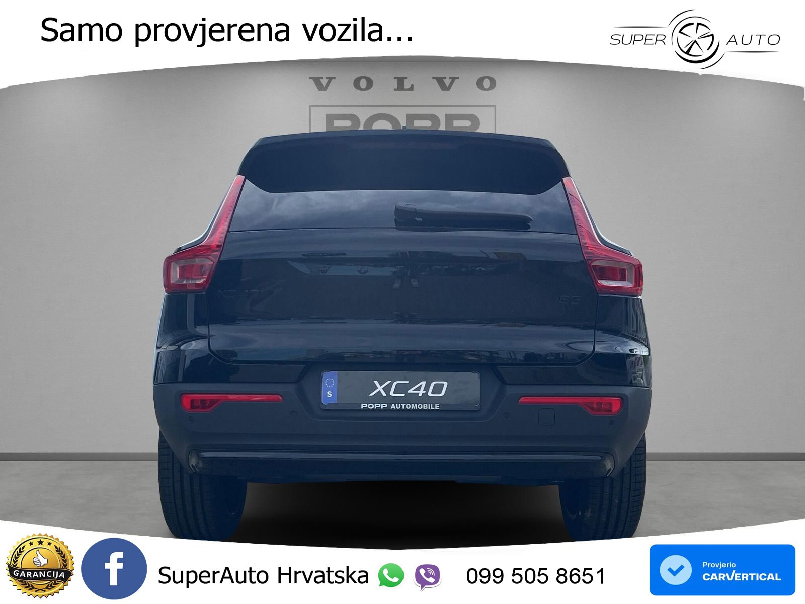 Volvo XC40 2.0 B3 163 KS Automatic LED+GR SJED+ACC