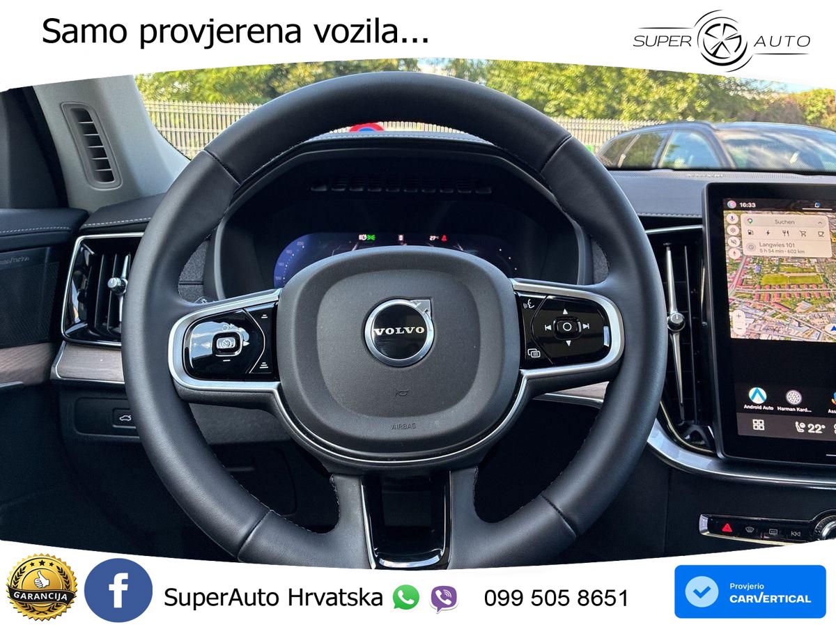 Volvo XC90 2.0 T8 AWD Automatic ACC+HEAD+4xGR SJED+360+PANO