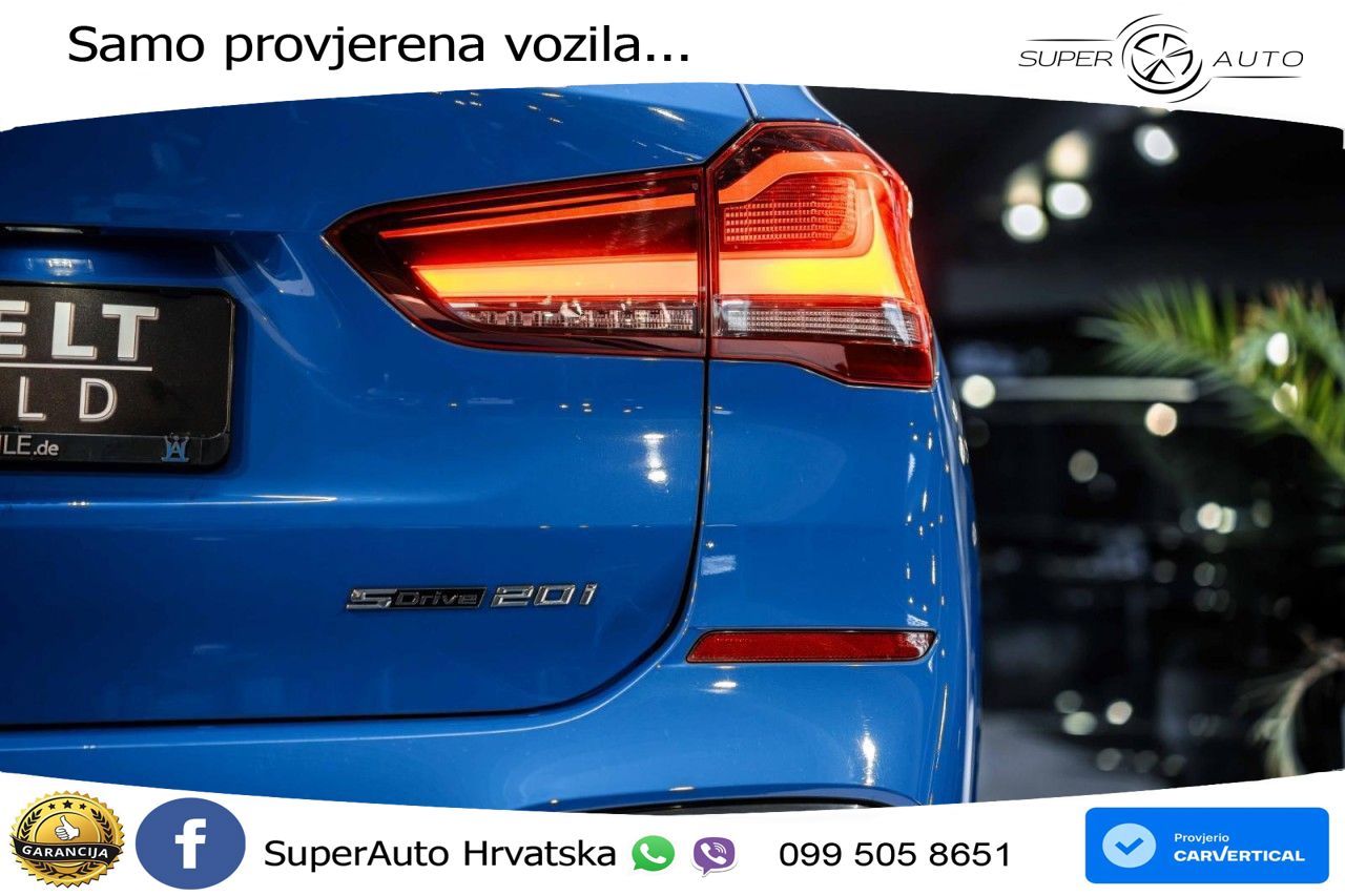 BMW X1 20i (192 KS) Steptronic M Sport LED+GR SJED+ACC
