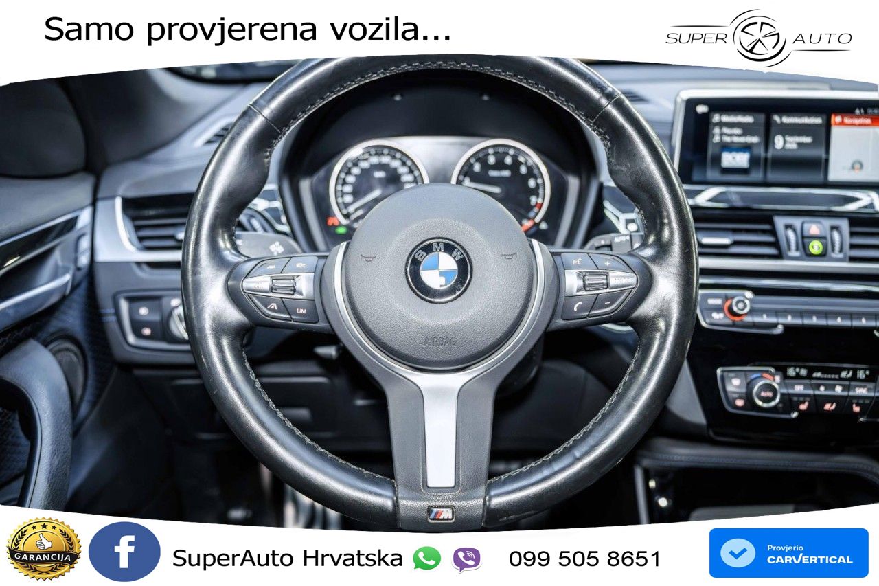 BMW X1 20i (192 KS) Steptronic M Sport LED+GR SJED+ACC