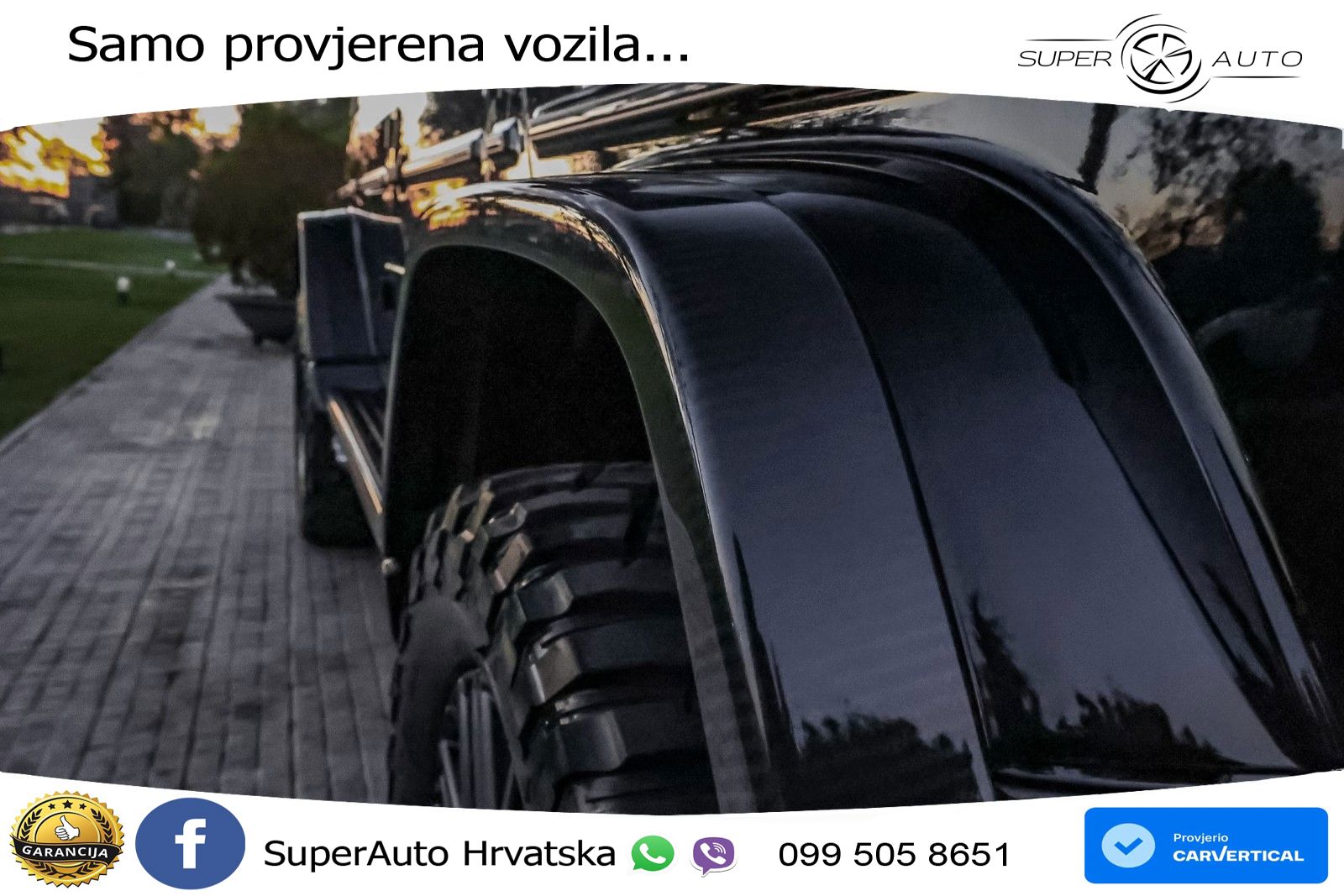 Mercedes AMG G 63 Long V8 (585 KS) 4MATIC 9G-TRONIC AMG SPEEDSHIFT PLUS LED+GR SJED+ACC