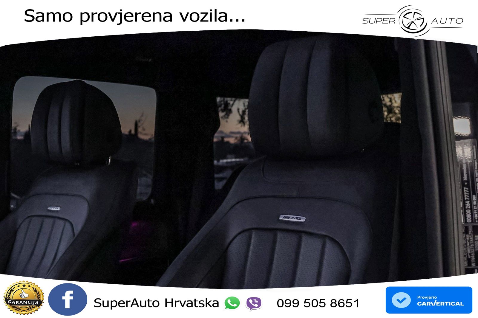 Mercedes AMG G 63 Long V8 (585 KS) 4MATIC 9G-TRONIC AMG SPEEDSHIFT PLUS LED+GR SJED+ACC