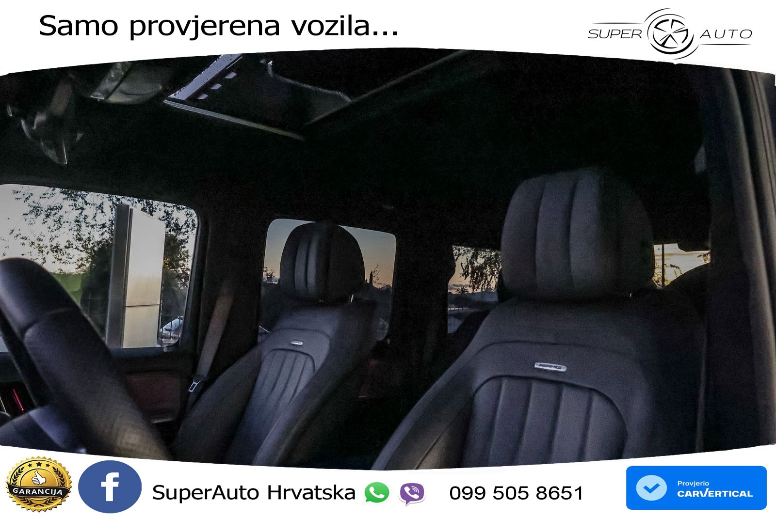 Mercedes AMG G 63 Long V8 (585 KS) 4MATIC 9G-TRONIC AMG SPEEDSHIFT PLUS LED+GR SJED+ACC