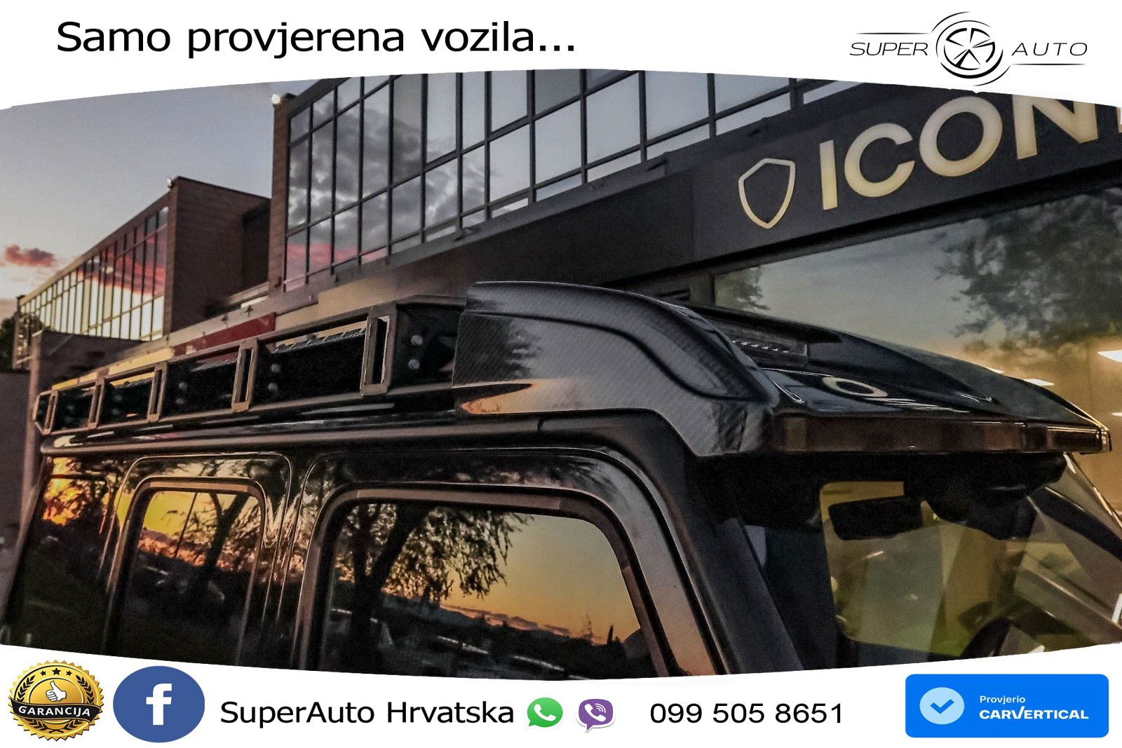 Mercedes AMG G 63 Long V8 (585 KS) 4MATIC 9G-TRONIC AMG SPEEDSHIFT PLUS LED+GR SJED+ACC